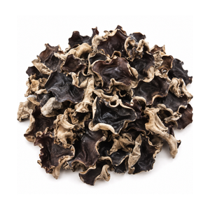 Champignons noirs entiers séchés, champignons crus pour soupes et sautés - Product Image 1