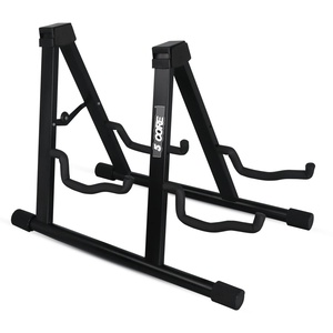 Support de guitare double à 5 cœurs en forme de A avec bras en mousse pour guitares acoustiques, électriques, basses, ukulélés et banjos - Product Image 1
