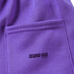 Shorts en molleton éponge personnalisés pour hommes, taille élastique, respirants, séchage rapide, poids lourd, pour l'exercice, les voyages et l'usage quotidien. - Product Image 6