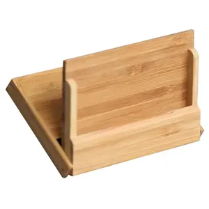 Fantástico diseño de madera Bar Place Card Holder Diseño hecho a mano embalaje personalizado envío rápido diseño superior