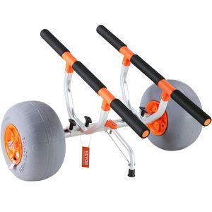 Larghezza regolabile 12 ''pneumatici Kayak carrello pesante canoa pieghevole carrello 350 Lb capacità di peso per Kayak Canoe Jon barche - Product Image 1