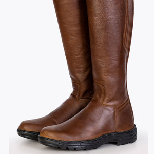 Nouvelles bottes d'équitation en cuir TALLIANS personnalisées avec logo, haute qualité, respirantes, confortables, couleur et taille personnalisées OEM - Product Image 5