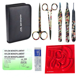Instrumental Quirúrgico Completo para Cirugía Menor con Materiales de la Más Alta Calidad, Kit de Sutura de Primeros Auxilios Más Vendido, Mini Kit Quirúrgico - Product Image 1