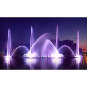 Controlador de Bomba de Fuente Flotante LED DMX DC24V Programable Horticlub de Acero Inoxidable para Lago/Estanque Exterior con Música y Agua Danzante - Product Image 4