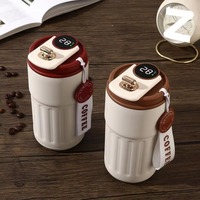 Produits de dropshipping 2026 : Tasse à café intelligente en acier inoxydable avec affichage LED de la température – Agent de dropshipping