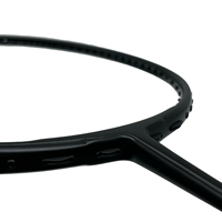Raqueta de Bádminton Profesional con Cubierta de Carbono, Empuñadura de PU, Dureza Moderada, Ligera (85g)