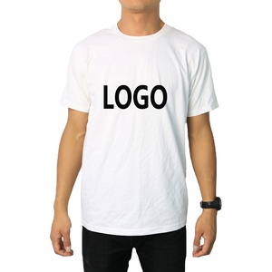 Yotee — t-shirt à manches courtes pour homme 100% coton, col ras du cou, impression numérique, personnalisé, blanc, uni, vente en gros - Product Image 1