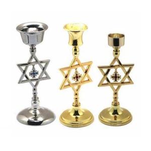 Elegantes Portavelas de Metal Aluminio Color Dorado para Decoración de Bodas, Bares, Fiestas y Salas de Estar - Product Image 4