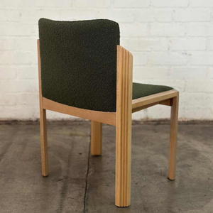 Silla de Comedor de Estilo Clásico con Estructura Resistente de Madera de Teca para Decoración del Hogar y Muebles de Jardín - Product Image 2