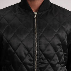 Chaqueta Bomber Acolchada Black Diamond para Hombre, Corte Ajustado, con Cierre, Ligera, Cálida, Informal, Deportiva - Product Image 6