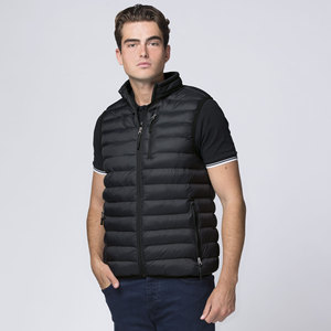 Chalecos con Cremallera de Nailon 100% de Fábrica al por Mayor, Chaquetas Personalizadas de Invierno para Hombre de Alta Calidad OMMIZ - Product Image 3