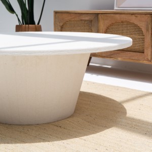 โต๊ะกาแฟแวนดานา เซโนวา เมอริโน ลิมสโตน สำหรับห้องนั่งเล่นสมัยใหม่และการตกแต่งแบบร่วมสมัย - Product Image 2