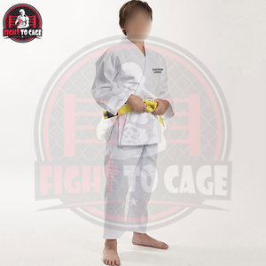 Traje de Judo Transpirable 100% Algodón para Artes Marciales con Corte Automatizado, Tela Resistente, Gi de la Mejor Calidad para Competencia - Product Image 4