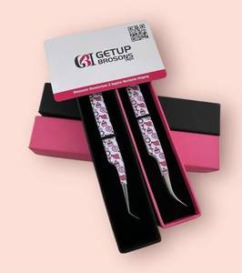แหนบต่อขนตาปลายเรียบ Best GETUP BROSONS IMPEX GBI-EET 10 มม. รุ่น Boot Spider Cherry  ทำจากสแตนเลสเคลือบกระดาษ - Product Image 6