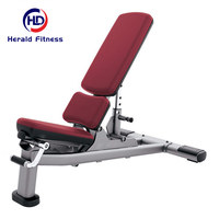 Chaise de fitness multifonctionnelle réglable pour musculation, banc d'entraînement robuste à écartement zéro, vente chaude