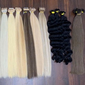 Extensiones de Cabello Genius Weft - Cinta Adhesiva Invisible - Punta Plana Mini - Lista de Precios al por Mayor - Extensiones de Cabello de la Mejor Calidad de Vietnam Hair - Product Image 2