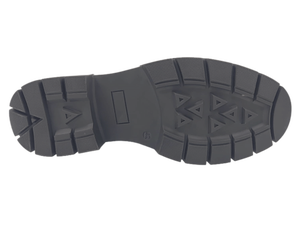 Botas Chukka de Tobillo para Hombre, de Cuero Genuino Negro, con Cordones, Punta Redonda, Suela de Goma Antideslizante, Entresuela de EVA, para Todas las Temporadas - Product Image 4