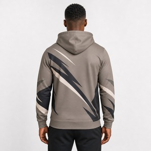 Premium Men <b>Sublimation</b> <b>Hoodie</b> Custom Sportswear Men <b>Sublimation</b> <b>Hoodie</b> With Full Print Polyester Fabric Breathable Construction - Product Image 2