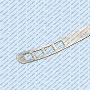 Espátulas Depresoras de Lengua Bruening de Alta Calidad, Acero Inoxidable, 19 cm, Retractor de Mejillas Fenestrado, Espátula Dental, Instrumentos ENT, CE - Product Image 2