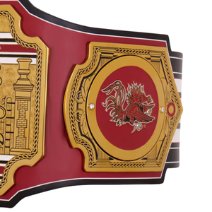 South Carolina Gamecocks Championship Belt Customizable Wrestling Belt High Quality Collectible Sports Title Belt for Fans - Product Image 3
