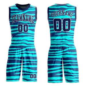 Uniforme Deportivo Personalizado, Jersey y Pantalones Cortos Cómodos, Uniforme de Baloncesto con Nombre y Número Personalizados con Nombres de Jugadores - Product Image 1