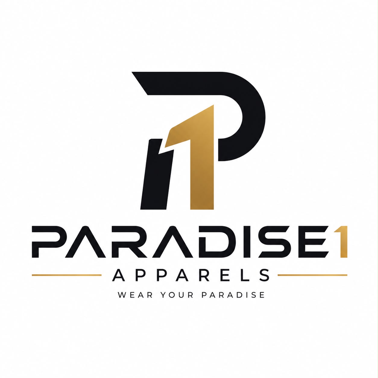 PARADISE 1 APPARELS logo