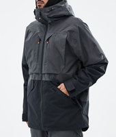 Blouson bomber long à capuche pour homme, imperméable, coupe-vent, respirant, grande taille, logo sur le devant, service OEM