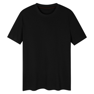 Camiseta de Hombre de Alta Gama, Manga Corta, Jersey 180, 65% Algodón Mercerizado, 30% Modal, 5% Seda de Morera, Efecto Refrescante, Primavera Verano - Product Image 6