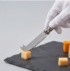มีดชีสและมีดเนยด้ามคริสตัล พร้อมที่ปาดเนย ผิวเคลือบเงา สำหรับอุปกรณ์ครัวและของตกแต่งบ้าน - Product Image 5