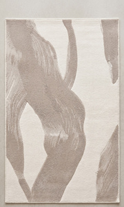 Tapis moderne abstrait à poils longs de qualité supérieure, tufté à la main, pour salon et chambre, écologique et extra épais - Product Image 2