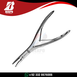 Pinzas de corte de hueso Beyer de acero inoxidable para instrumentos médicos, diseño curvo ortopédico, de alta resistencia - Product Image 3