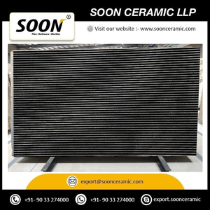 Mármol Negro FLUTUADO, Calcita, Losa Grande Pulida, Diseño Moderno y Ecológico, Modelo 3D, Decoración de Pared para Sala de Estar, Rajasthan SOON - Product Image 2