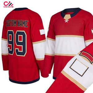 Best Selling Customized Men and Youth Ice Hockey Jersey Latest Style with OEM Team <b>Name</b> Design for Hockey Fans Custom - Product Image 1