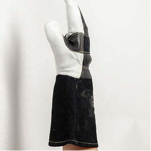 Gants de soudage résistants à l'usure, testés contre les éclaboussures de métal fondu pour TIG, gants de sécurité de haute qualité pour soudage MIG, vente en gros et sur mesure - Product Image 4