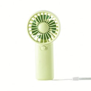 Ventilateur portable pliable personnalisé avec logo, coloré, rafraîchissant, alimenté par batterie, mini, pour usage domestique, en plastique - Product Image 3
