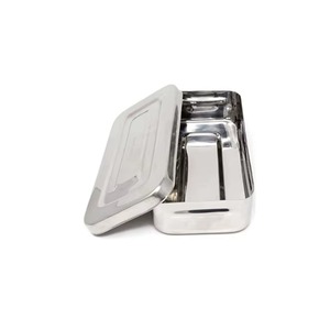Caja de Esterilización para Instrumentos, Acero Inoxidable, Autoclavable, Caja de Almacenamiento para Instrumentos Médicos Quirúrgicos de Mahfooz Instruments - Product Image 2