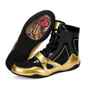 Liquidation de stock : Chaussures de boxe en gros à lacets en polyester – Pack économique personnalisable pour entraînement et gym - Product Image 6