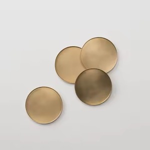 Ensemble de sous-verres en métal contemporains, tapis de table modernes pour bureau, table basse, restaurant, hôtel, salle à manger - Product Image 6