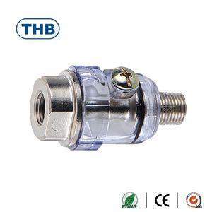 เครื่องจ่ายน้ำมันหล่อลื่นขนาดเล็กแบบอินไลน์ F.R.L สำหรับเครื่องมือลม - Product Image 2