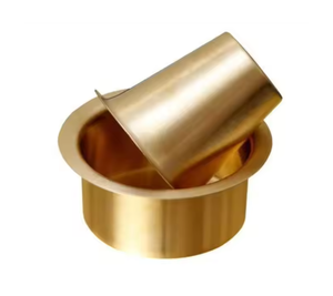 Elegante Juego de Dabara de Latón para Café Filtro del Sur de la India, Vaso Tradicional y Platillo |   Elegante Set de Regalo y Uso Doméstico - Product Image 4