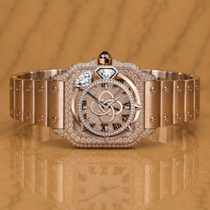 Reloj de Lujo con Diamantes Moissanite para Hombre, Reloj de Pulsera de Acero Inoxidable - Product Image 1