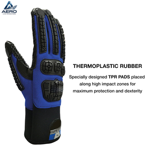 Guantes de Trabajo Industriales de Alto Rendimiento con Agarre Texturizado, Diseño Ergonómico Moderno y Duradero, Protección TPR, OEM ODM - Product Image 2