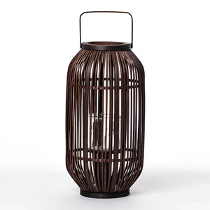 <b>Black</b> lanterns wedding decor centerpiece decorative hand-made bamboo lantern wholesale supply - Product Image 1