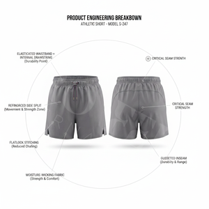 Shorts de sport légers, respirants et à séchage rapide, couleur unie, taille haute, avec logo personnalisé, pour la course et le fitness, OEM ODM - Product Image 2