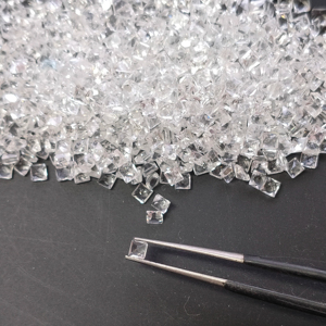 Topacio Blanco Natural de 2.5MM, Corte Princesa Cuadrado, Gemas Sueltas de la Mejor Calidad para Joyería - Product Image 4