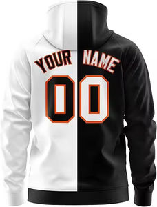 Sudadera con Capucha Personalizada para Jóvenes Unisex, Nombre del Equipo, Número, Algodón, Felpa, Transpirable, Diseño con Bolsillo, Ropa Deportiva Informal, Fabricante - Product Image 2