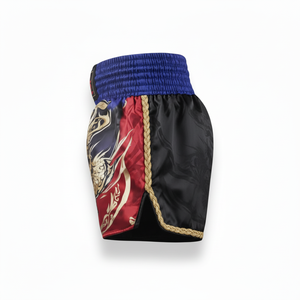 Conjunto de 4 Piezas de Jersey y Pantalones Cortos de Muay Thai para Hombre, para Artes Marciales Mixtas, Gimnasio, Entrenamiento, 100% Poliéster, Corte Ajustado, 200GSM - Product Image 2