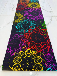 Tela de Algodón Ankara y Estampado Africano de Cera de Alta Calidad de Kenia con Patrones Vibrantes para Manualidades y Moda Textil - Product Image 5