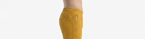 Pantalones Deportivos Amarillos para Hombre, Cintura Elástica, Tejido 100% Poliéster, Peso Medio, Transpirables, Ecológicos, de Secado Rápido, con Bolsillos Laterales, Casuales - Product Image 6
