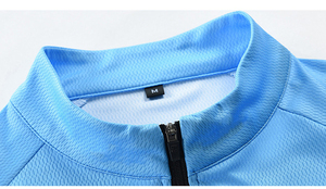 Camiseta de Pesca Sublimada Personalizada |   Cuello alto con cremallera de un cuarto |   Camiseta de Manga Larga de Malla de Secado Rápido |   Venta al por mayor con MOQ bajo - Product Image 6